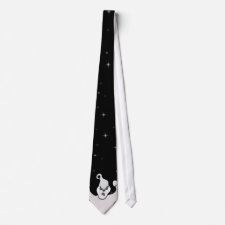 Spooky Ghost Tie tie