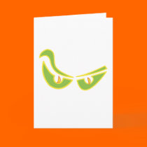 spooky ghoul eyes cards