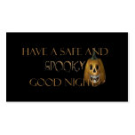 Spooky Good Night Business Card