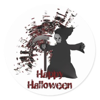 Spooky Grim Reaper Collection sticker