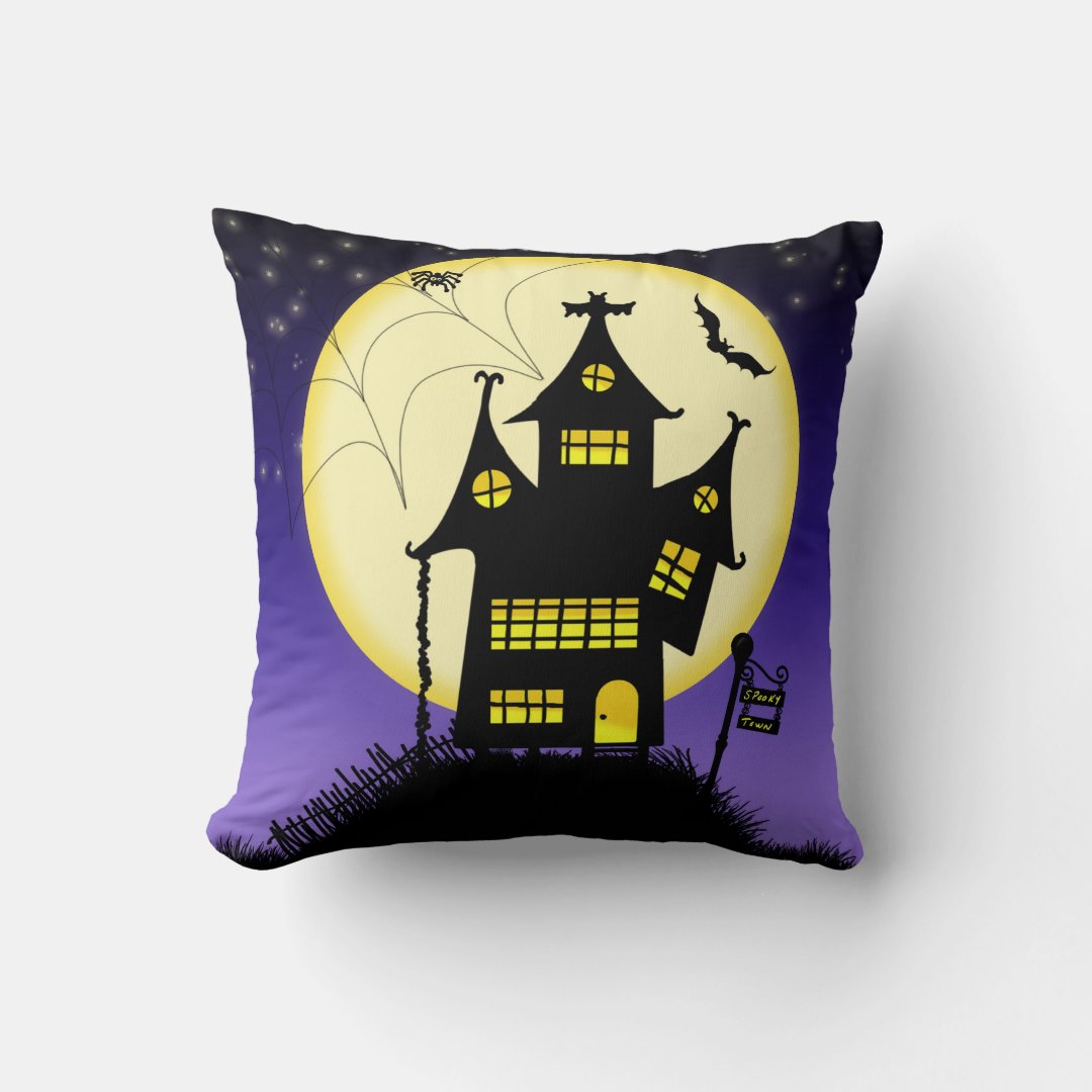 Spooky Halloween Pillows Zazzle