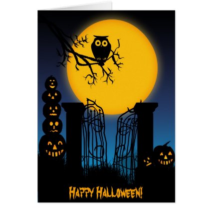 Spooky Halloween 4 Card