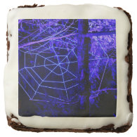 Spooky Halloween Forest Square Brownie