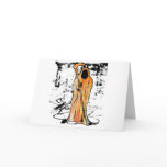 Spooky Halloween Grim Reaper of Death Cards