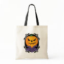 Spooky Halloween Jack-o-Lantern bag