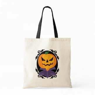 Spooky Halloween Jack-o-Lantern Trick Or Treat Bag bag