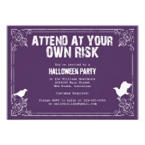 Spooky Halloween Party Invite