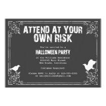 Spooky Halloween Party Invites
