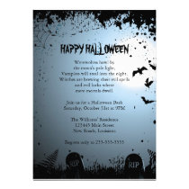 Spooky Halloween Party Personalized Invitation