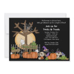 SPOOKY Halloween Scene Halloween Party Invitation