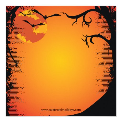 Spooky Haunted House Halloween Party Invitation