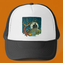 Spooky Haunted House hats