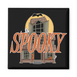 Spooky Haunted House Magnets