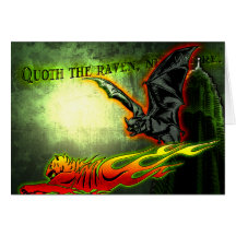Spooky Invitation Greeting Cards