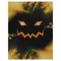 Spooky Jack O Lantern Face Blk Original Orange Flyers