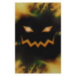 Spooky Jack O Lantern Face Blk Original Orange Stationery Paper