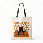 Spooky Kitty Canvas Bags