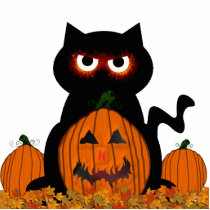 Spooky Kitty photo sculptures