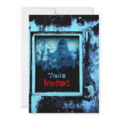 Spooky Moonlight Ghost Halloween Party Invites