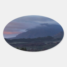 Spooky Mountain Sticker