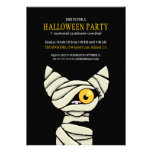 Spooky Mummy Cat Halloween Party Invitations invitations