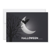 spooky night Halloween.....invite