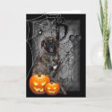 Spooky Night Mastiff card