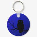 Spooky Night Owl keychains by JuJuGarden Spooky Night Owl keychains