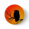 Spooky Owl buttons by JuJuGarden Spooky Owl buttons