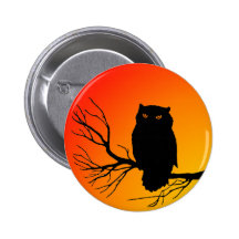 Spooky Owl Pin