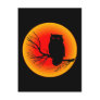 Spooky Owl Post Card