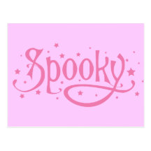 Spooky Pink Post Cards