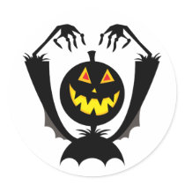 Spooky Pumpkin Sticker