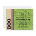 Spooky, Scary, Fun Invitation invitation