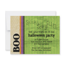 Spooky, Scary, Fun Invitation