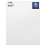 Spooky Shiny Spiderweb Letterhead Template