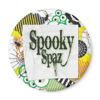 Spooky Spaz Button