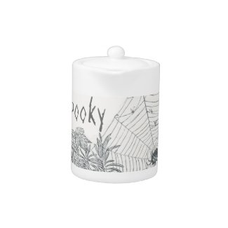 Spooky Spider Teapot teapot