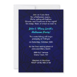 Spooky Spider Web Crawler Party Invitations