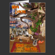 Spooky Tree cards