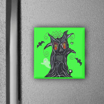 Spooky Tree Magnet by artbymar Spooky Tree Magnet