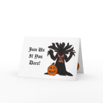 Spooky Tree Party Invitation cards by HolidayFun Spooky Tree Party Invitation cards