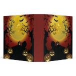 spooky trees Halloween notebook binders