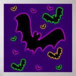 Spooky Vampire Bats posters