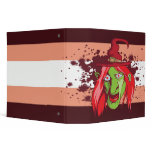 spooky witch notebook binders