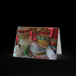 Spools of Christmas Ribbon Card