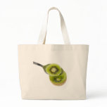 Spoon scooping kiwifruit bags