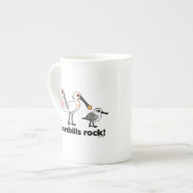 Spoonbills Rock! Porcelain Mug