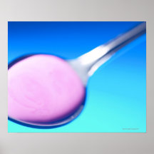 Spoonful of liquid posters