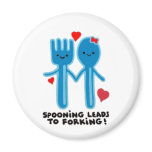 SPOONING LEADS TO FORKING MAGNET